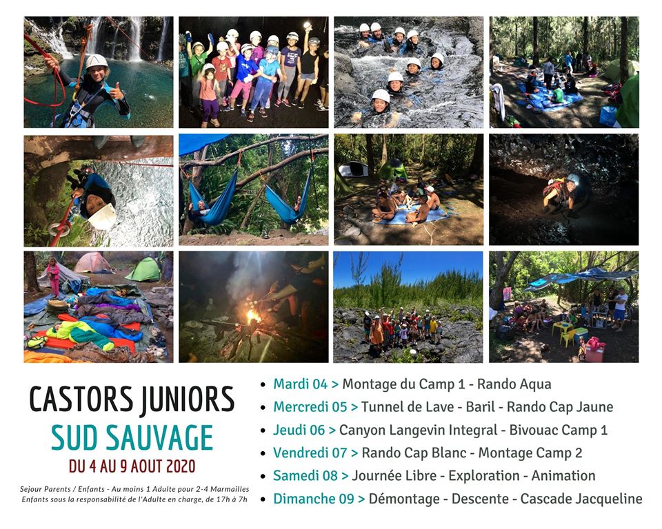 Camp Castors Juniors Sud Sauvage